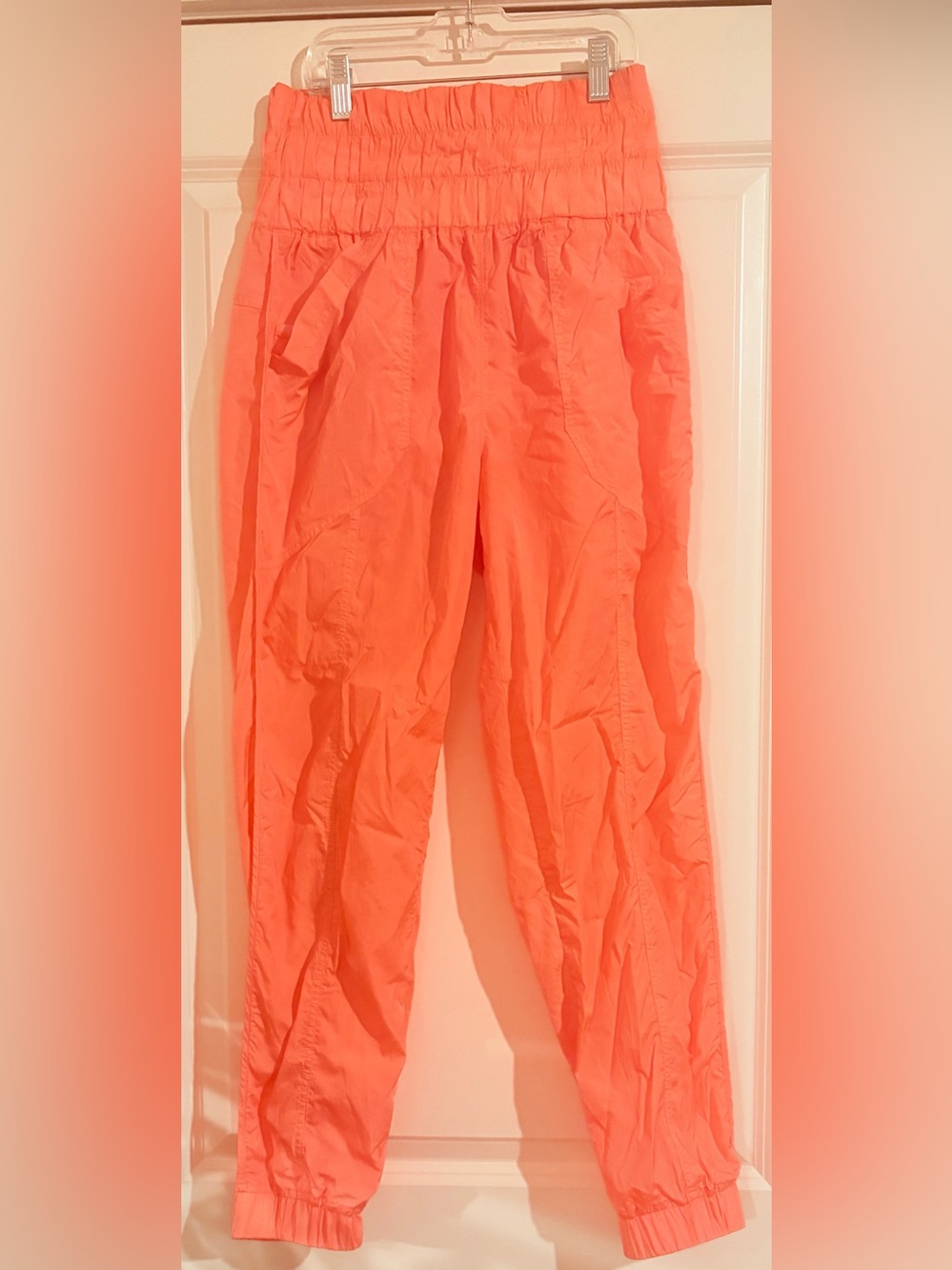 Free People FP Movement The Way Home Jogger Papaya Punch Orange Size XS